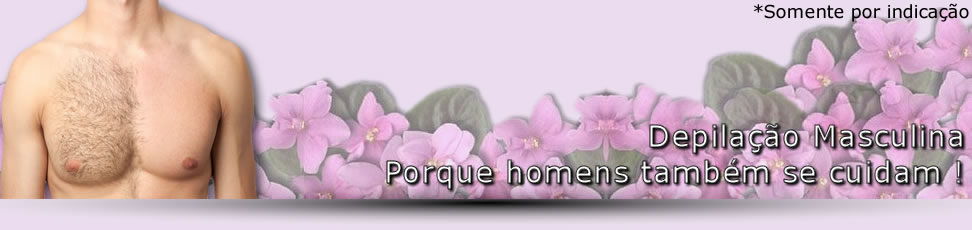 depilacao masculina